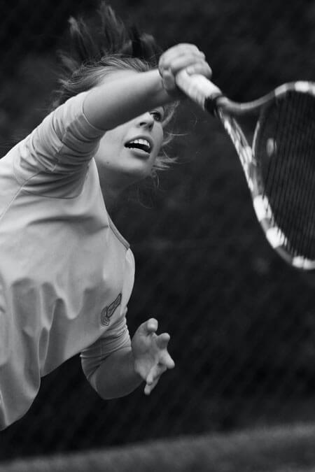 female tennis player